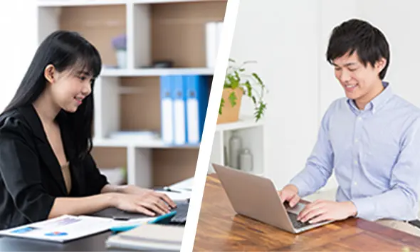 即時発行できるので、受取側も処理がスムーズ！